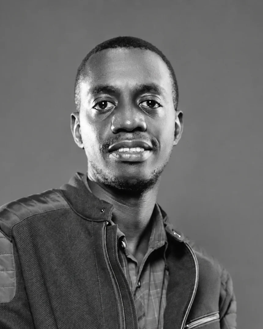 Phil Asiimwe, Head of Growth at Spark Ink, photographed in Kampala.